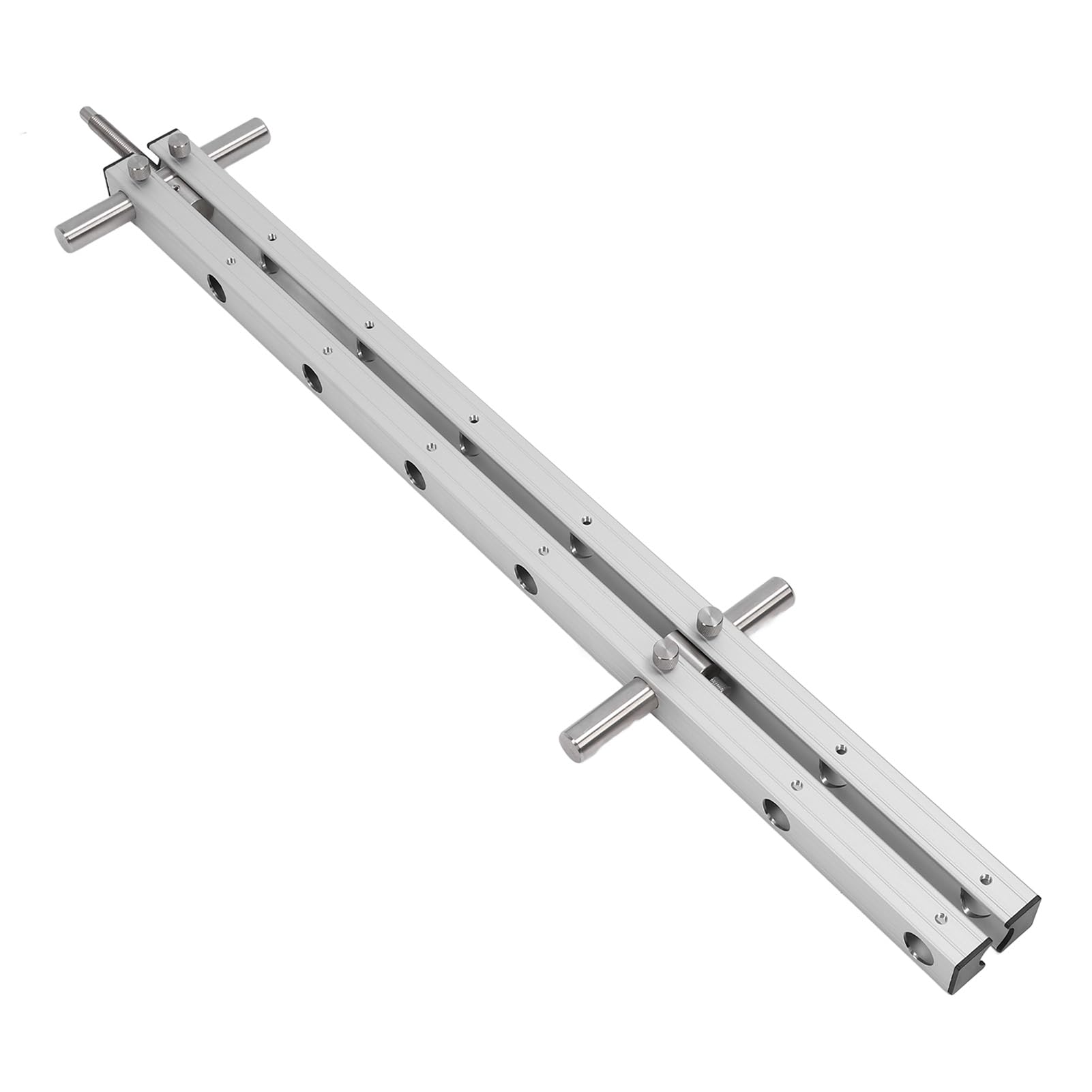 Cocoarm Zacisk do Szybkiego Panelu Zacisk do Szafek Ciśnieniowych ze Stopu Aluminium 640 Mm Pojemność od 10 110 Mm Grubość Płyty 499 Kg Siła Szybkiego Zwalniania Obróbki Drewna Przy Produkcji Mebli