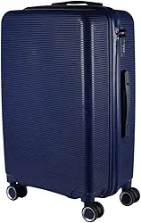 Mala de bordo em Polipropileno 4 rodas 360º - AeroMalas Irlanda (Azul Escuro)