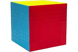 10x10 Speed Cube Puzzle for Enhanced Cognitive Skills and Problem-Solving Abilities