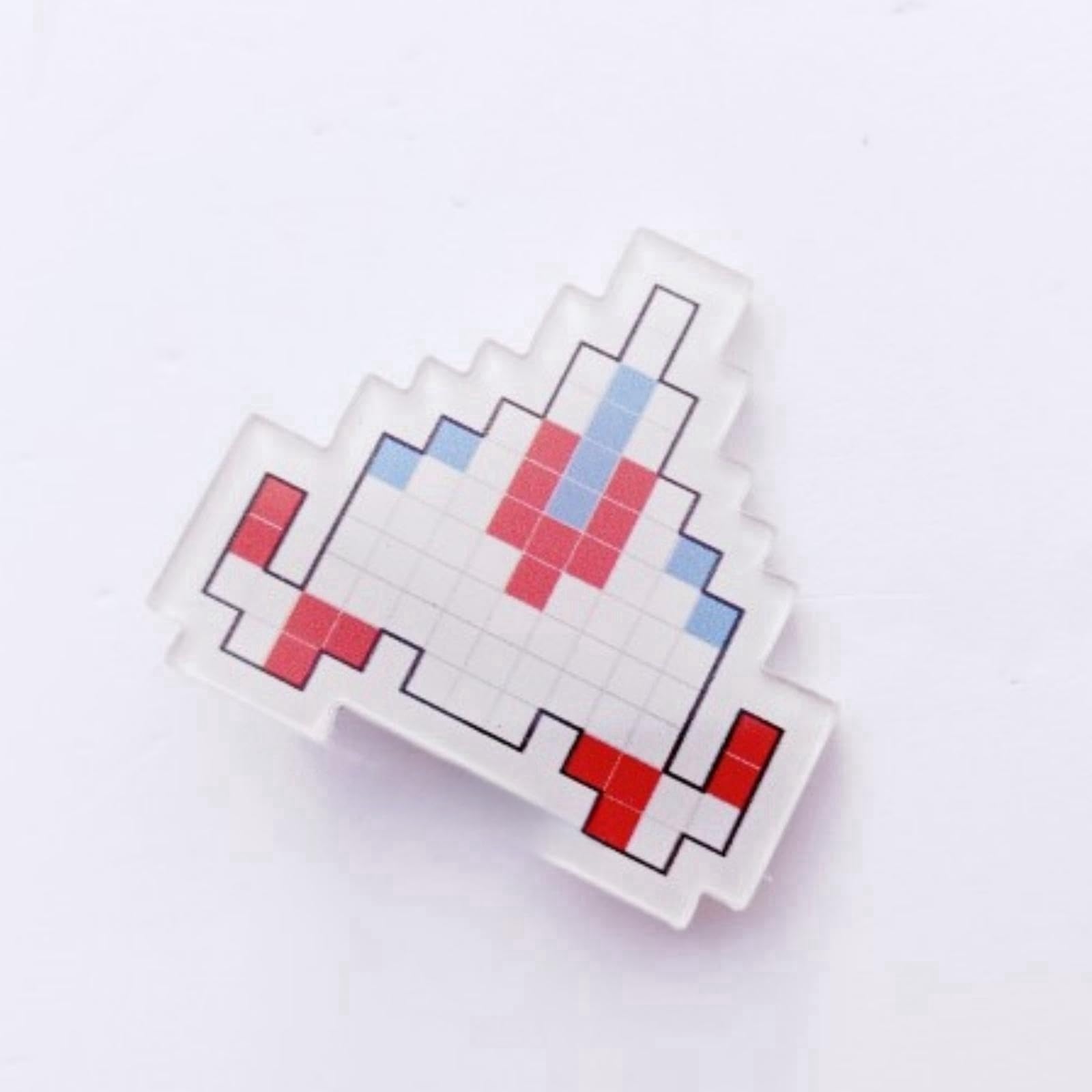 Amazon.co.jp: [Hushan] ピクセル風ヘアクリップ 七海千秋 コスプレ