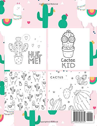 Cactus Coloring Book: Coloring Toy Gifts for Kids or Adults | Cute Easy and Relaxing Realistic Animal Large Print Birthday Gifts image 2