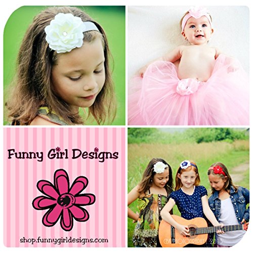 Baby Girl Anchor Bucket Sun Hat with Chinstrap with Removable Hair Bow by Funny Girl Designs (Light Pink Hat with Light Pink Bow and Anchor)3