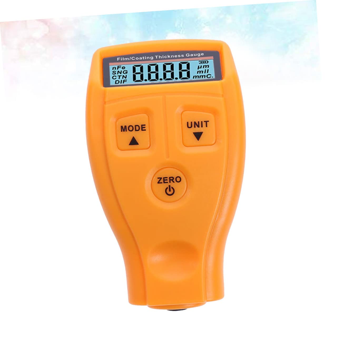 OUNONA Car Measurement Tool for Thickness Micrometer Digital Thickness Gauge Car Thickness Gauge Thickness Gauges Automotive Cars Yellow