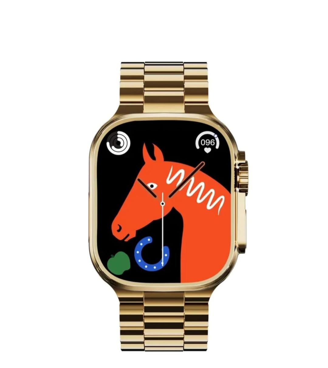 Watch 8 Ultra Gold Edition Smartwatch with Sports Mode 49MM Gold and