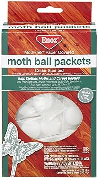 Moth-Tek Cedar Scent Moth Packets, 6-oz.