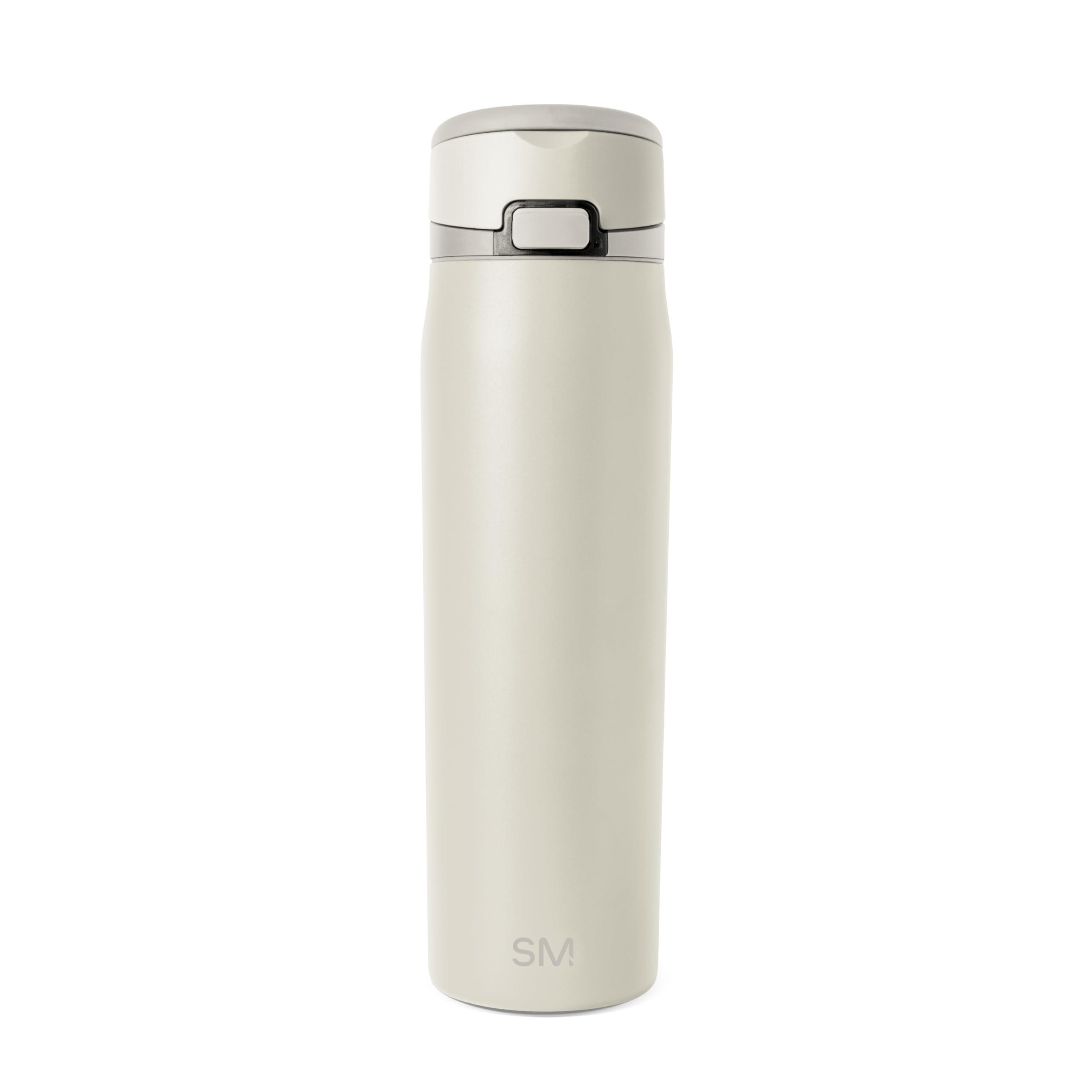 Borraccia Simple Modern Mesa Loop con cannuccia | Bottiglia in acciaio inox isolata e compatibile con portabicchieri per viaggi, sport e scuola | 890ml | Deep Dune
