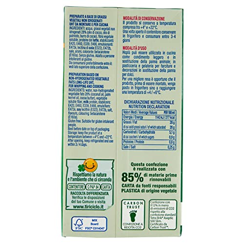 Trevalli panna hopla da montare e per cucina 500