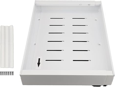 Pull Out Cabinet Organizer Adjustable Width Carbon Steel Slide Out Storage Drawer for Kitchen Pantry Bathroom Living Room Bedroom Closet