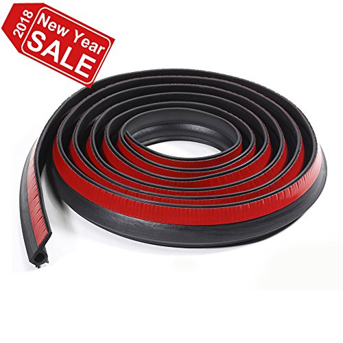 Loobani 10ft Adhesive Universal Pickup Truck Bed Tailgate Seal Kit Keep Dust Dirt And Moisture Out From Camper Shells And Tonneau Cover Gap With This Sealer Tape Epdm Rubber Foam Draught Excluder