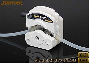 0-3000ml/min High Flow Peristaltic Pump with Stepper Motor 24v Low Noise, Easy Mounting Quick Loading Tube, Programmable Arduino/PLC/Raspberry Pi