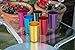 Retro Aluminum Tumblers - 6 cups -18oz - By Trademark Innovations (Assorted Colors)