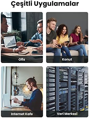 Ugreen CAT7 U/FTP Flat Ethernet Kablosu 5 Metre - Görsel 6