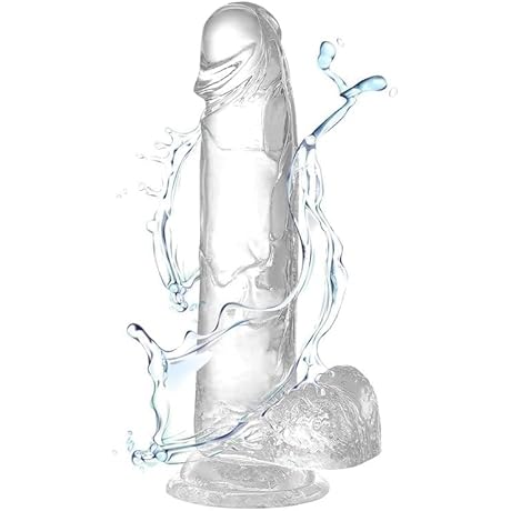Realistic 8.0-inch Silicone Wand with Concealed Suction Cups
