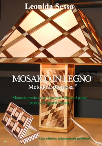 Mosaïque en bois manuel pratique d'initiation avec 4 projets pas à pas - 2