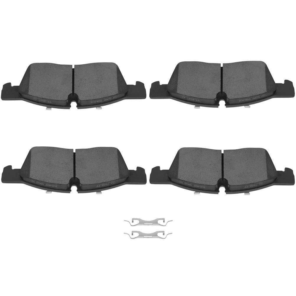 SCITOO D1629 Front Ceramic Brake Pads Sets Fit For Dodge For Durango,For Jeep Grand Cherokee,For Benz GL350 GL450 GLE300d GLE350 GLE400 GLS350d GLS450 ML250 ML350 ML400