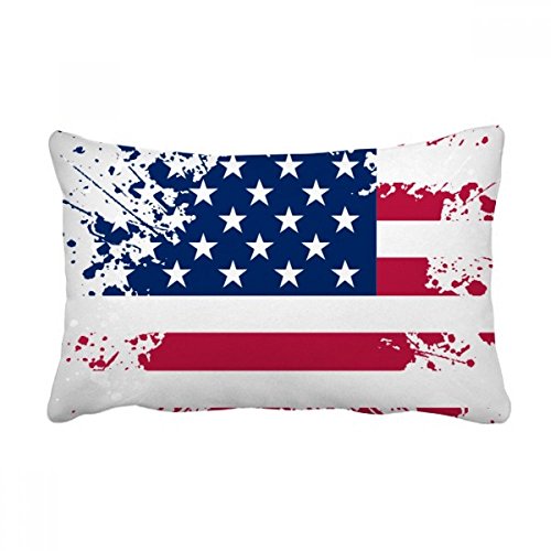 Coussin américain multicolore 16x24 pour décoration maison canapé
