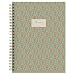 TF Publishing July 2026 - June 2027 Repeated Posies Medium Weekly Monthly Planner - 12 Month Academic Planner 2026-2027 with Durable Cover, Thick Uncoated Paper, and Planning Stickers - 6.5 x 8in