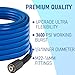 Hourleey Pressure Washer Hose 50 FT, 3600 PSI Flexible Kink Resistant Power Washer Hose Replacement, 1/4
