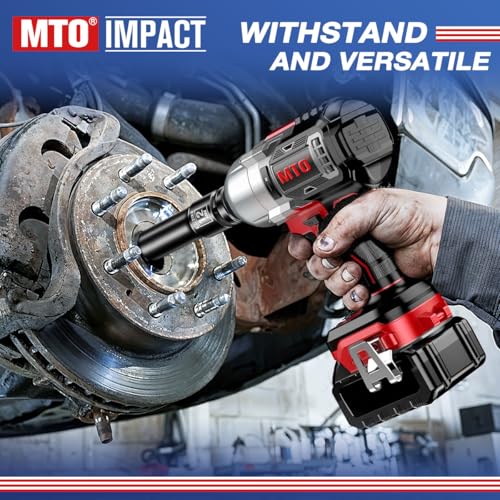 Image of MTO 1 /2 inch Drive 12mm Deep Impact Socket, 6-Point Metric Socket for Automotive Maintaince, CR-V Steel Meets ANSI Standards