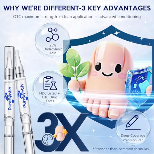 Extra Strength Nail Repair Pen--4 Pcs DROPS TO (works on Bule) - image 3