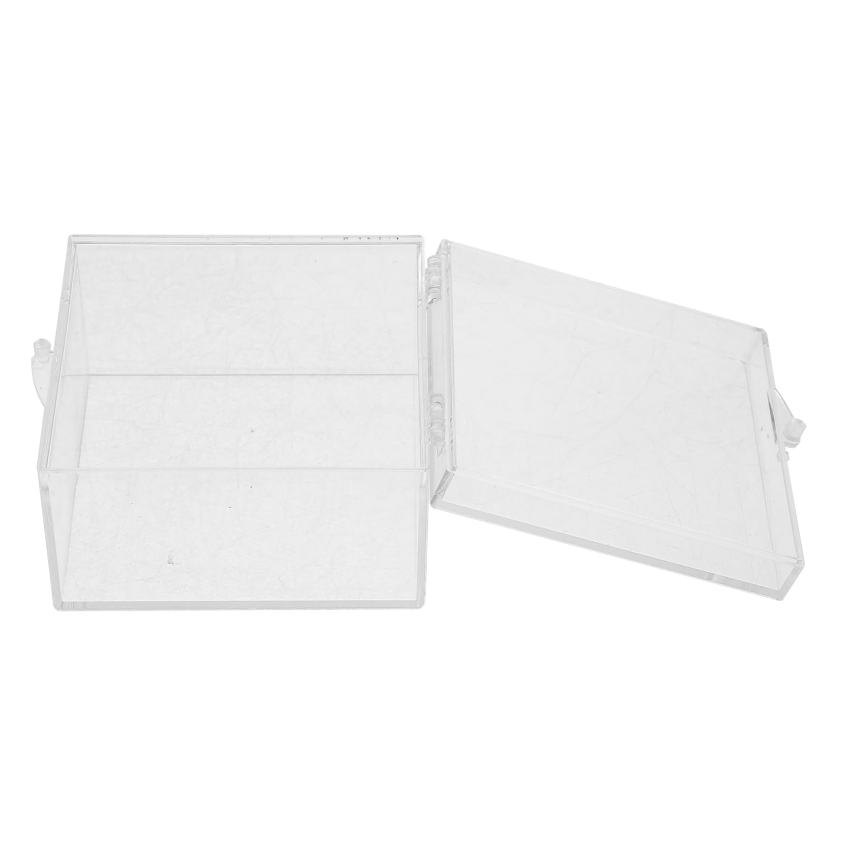 Alipis Transparent Specimen Display Box Storage Case for Mineral Specimens Crystals and Collectibles Easy to Clean Compact Design for Home Store