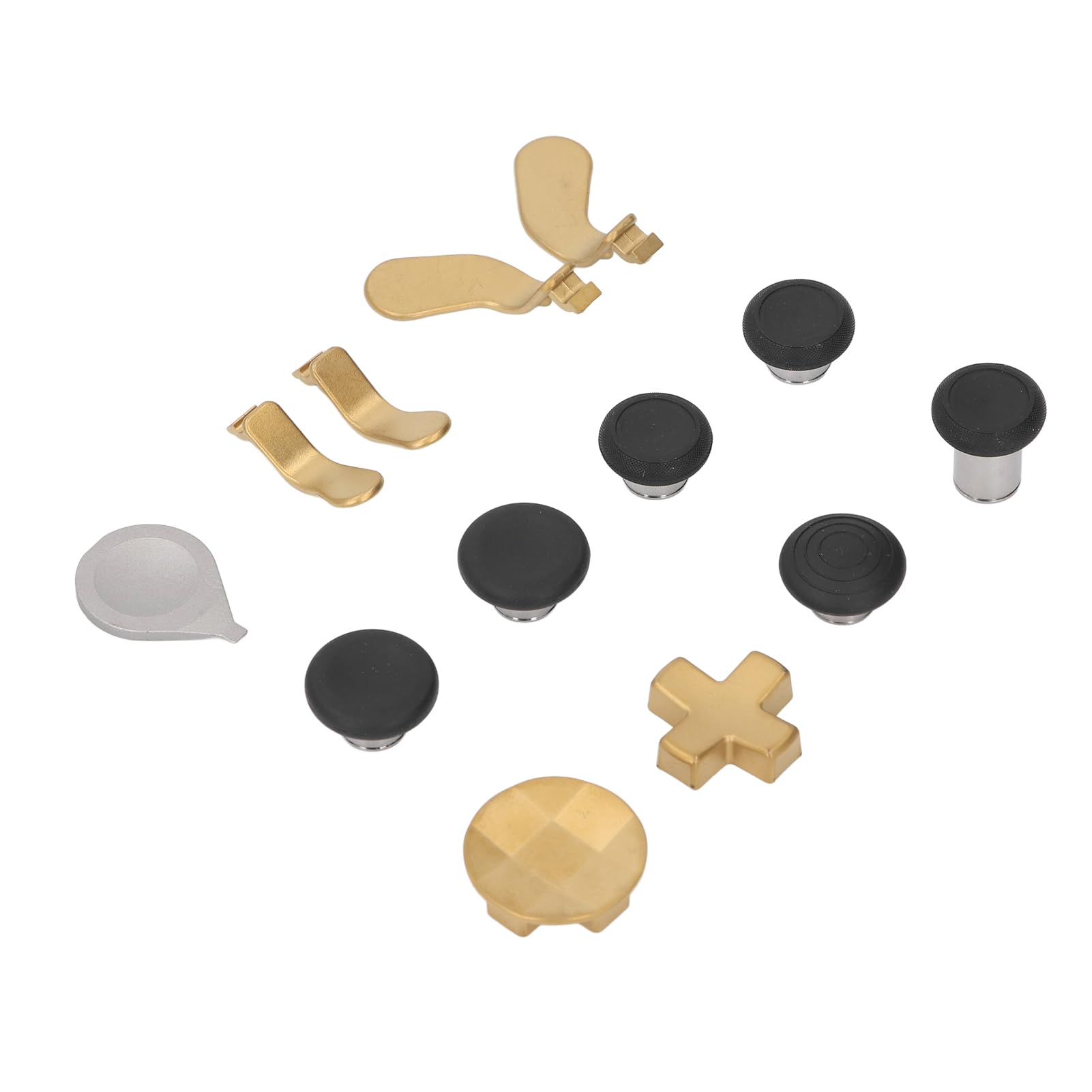 Gedourain Joysticks et Palettes de Remplacement Series 2 pour les Joueurs Professionnels, Contrôleur personnalisé pour les Amateurs de Jeux, Matériau en Acier Inoxydable
