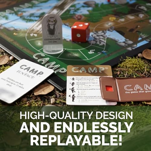 Education Outdoors Camp Board Game miniatura 4