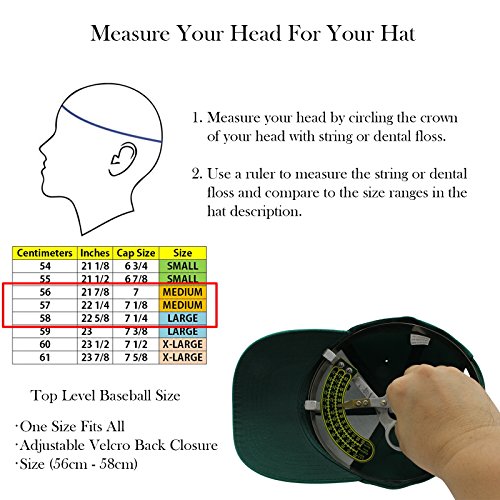 Image of Top Level Baseball Cap Men Women - Classic Adjustable Plain Hat