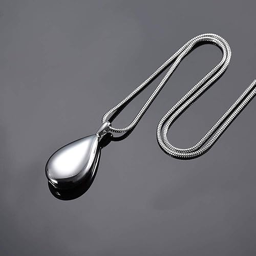 Miniatura 5 de Artículos Conmemorativos El Colgante De Plata De Alta Calidad De Las Urnas De La Cremación De La Gota Caen El Ataúd para El Animal Doméstico/El Ser
