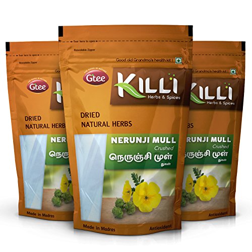 Killi Gokshura | Nerunji Mull | Gokhru | Tribulus Terrestris | Nerinjil Crushed, 100G (Pack Of 3) #TOP6
