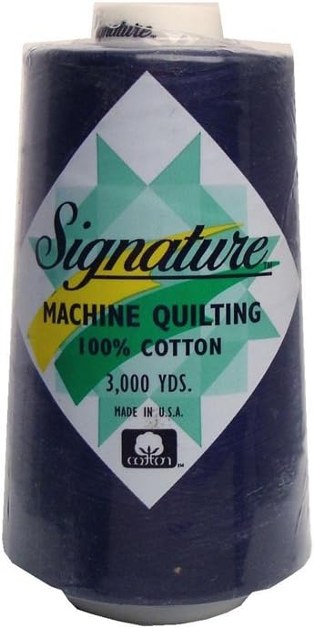 Signature Cotton Qlt 40wt 3000yd French Navy Notion, Blue
