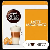 NESCAFÉ DOLCE GUSTO Latte Macchiato con Caffè, 6 Confezioni da 16 Capsule (96 Capsule)