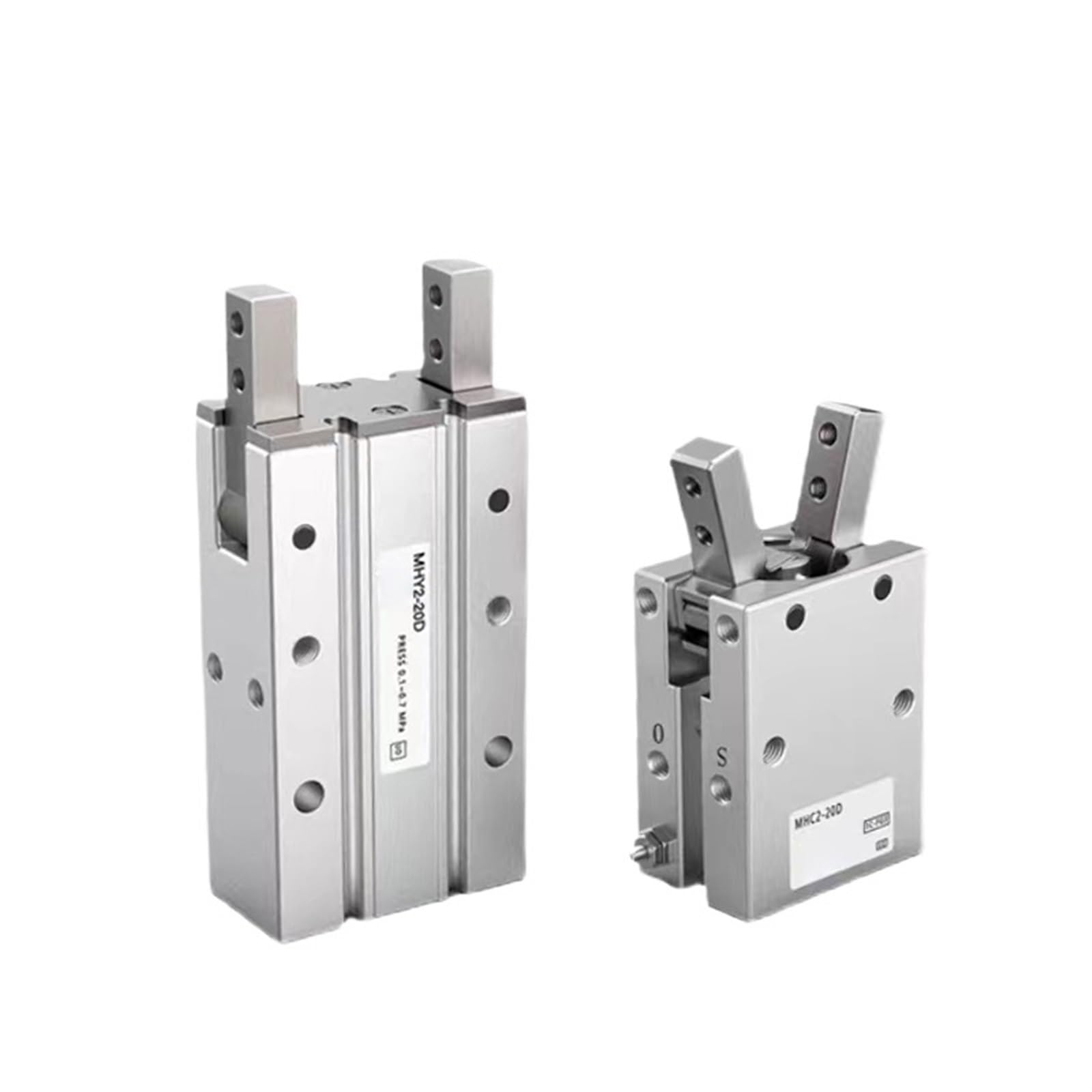 MHY2 MHC2 Pinza pneumatica di angolare Cilindro pneumatico a doppio effetto Y Morsetti in alluminio angolari da 180 gradi(MHC2-20D)