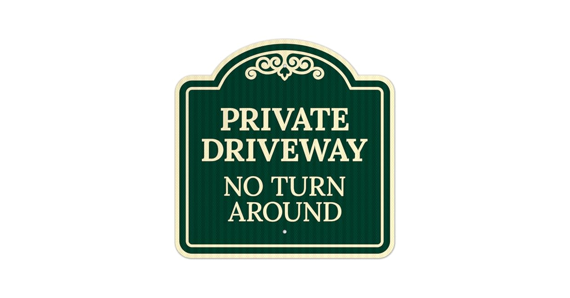 ●NO TURN AROUND No Turn Around Sign - Save 10% Instantly