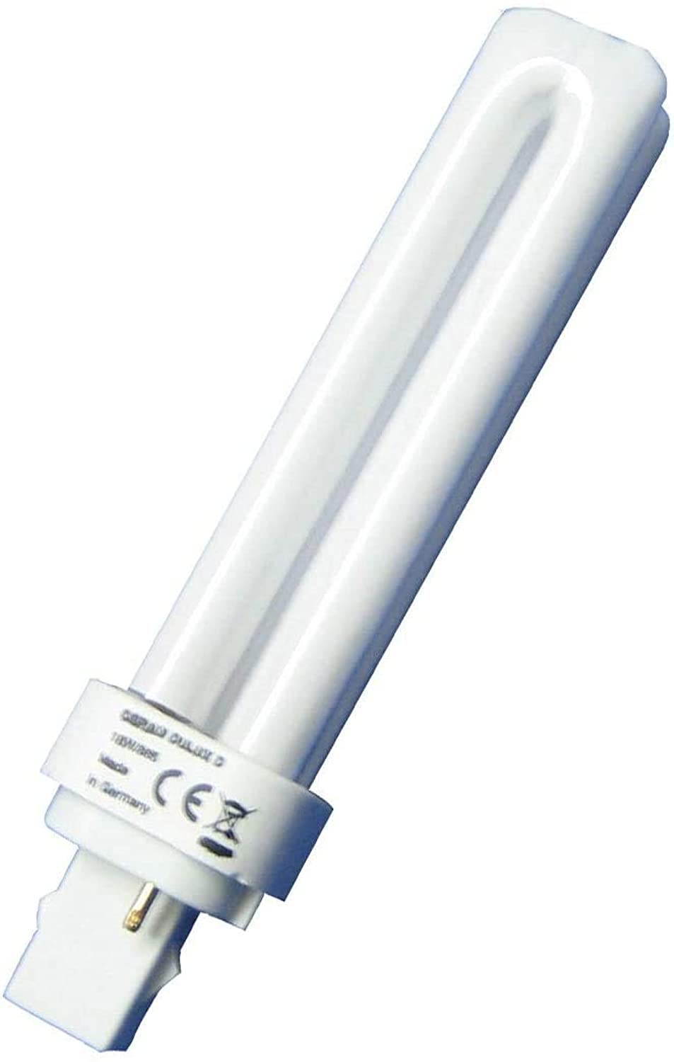 487106 Compact Fluorescent Lamp Dulux D 13W/855 LUMILUX Cool Daylight G24d-1