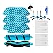 JUSTWEIXING Hépativement Filtre d'aspirateur Robot, Pinceau for Rouleau Principal, Pinceau latérale, kit de Chiffon de vadrouille, Ajustement approprié for Cecotec Conga 4090 5090 Pièces d'aspirateur