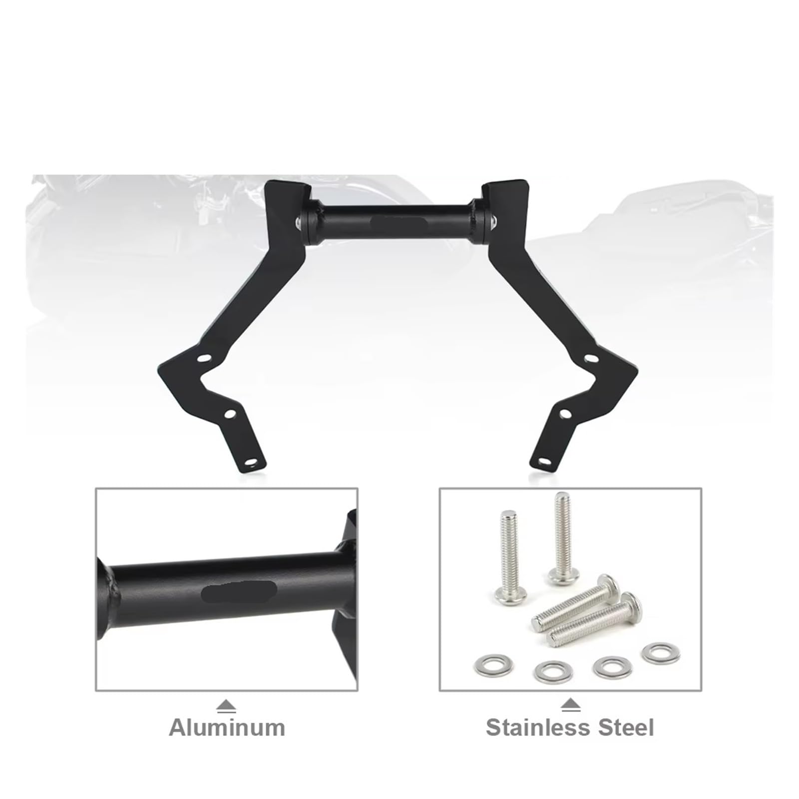 supporto navigazione moto Per Yamaha FJR1300 2013-2024 FJR 1300 Supporto Del Basamento Telefono Staffa Piastra Di Navigazione GPS Per Moto