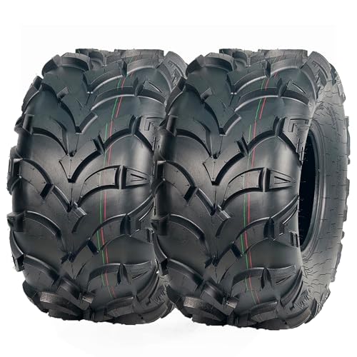 STMHOM AT22x10-9 ATV Tires ATVUTV Trail Sand Off-Road Tires 22x10-9 All Terrain Tires 16mm Tread Depth 22x10x9-4 PR Tubeless 2PCS