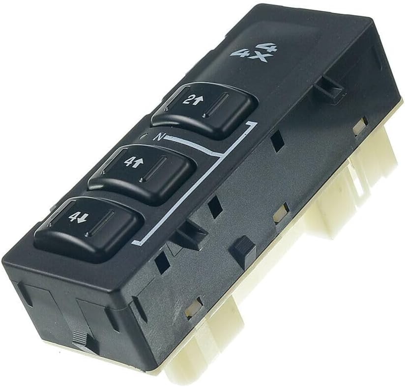 2 Set of - 4WD Transfer for Silverado 1500 03-04,for Tahoe 04,for Yukon 04,for Yukon XL 2500 04-06,for Suburban 1500 04,for Yukon XL 2500 04-06 Wheel Drive Selector Switch Fast delivery