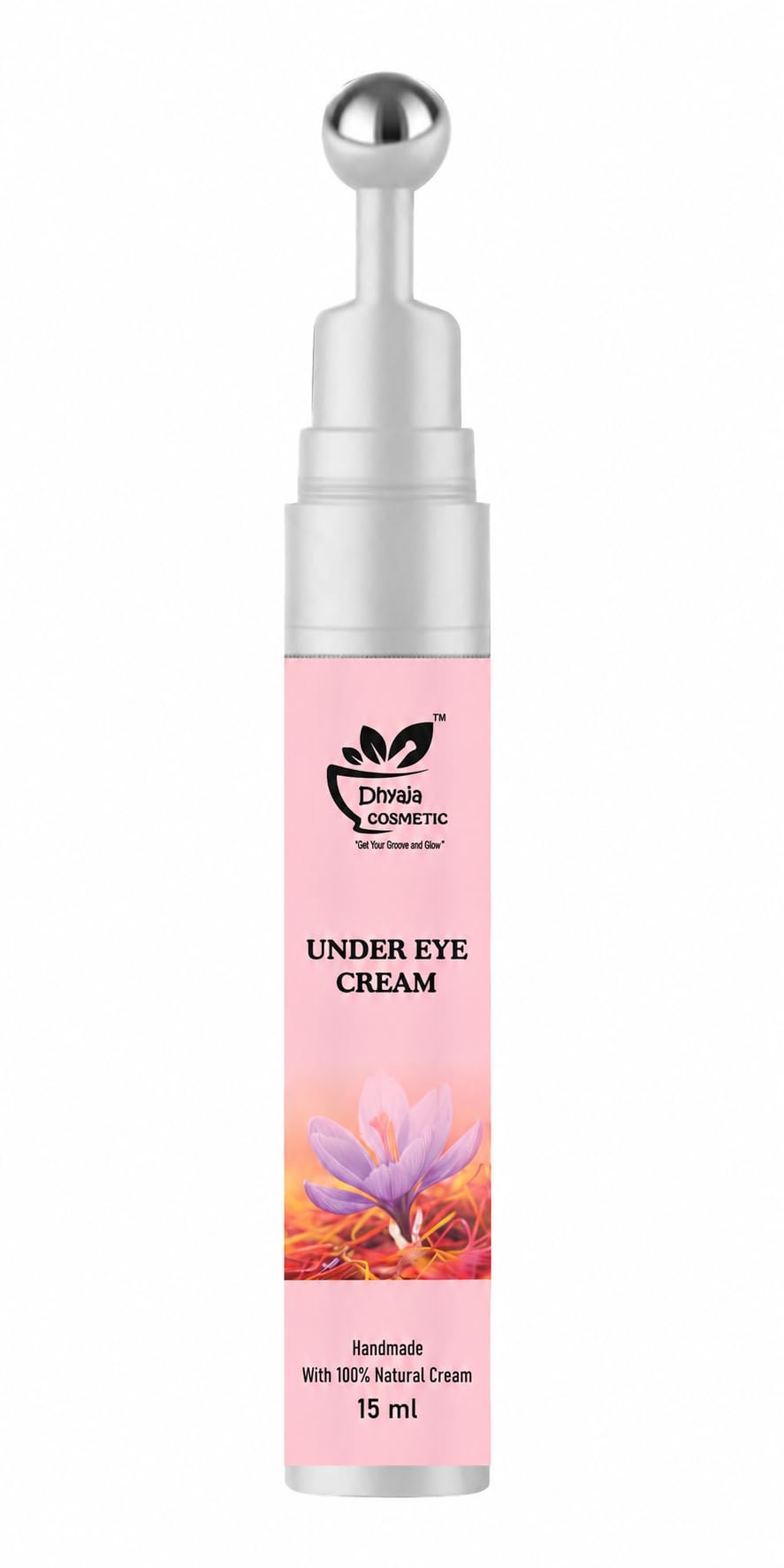 mogra under eye roller with eyeseryl, niacinamide & green tea | cooling roll-on applicator for under eye care | sulphate free & paraben free | daily skincare for men & women