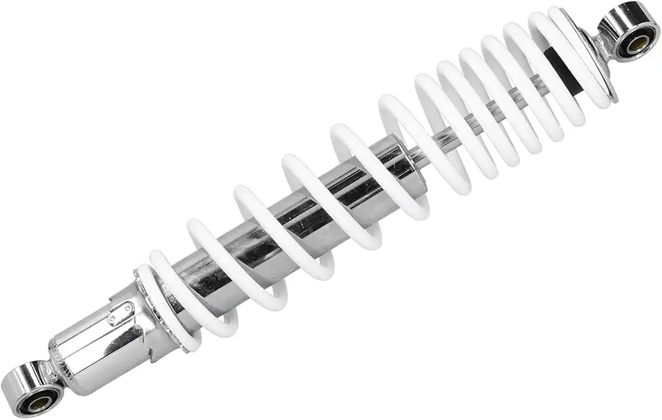 aqxreight Amortecedor de Suspensão Traseira de 15 Polegadas Pressão de Mola Ajustável Universal Motocicleta ATV Suspensão Strut Amortecedor para Marcas Chinesas ATV Go Karts Liga de Aço