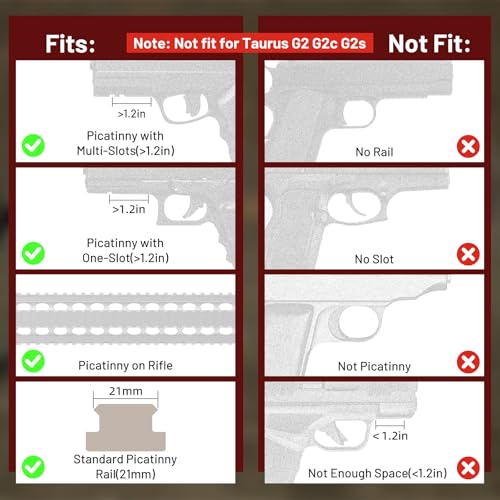 EZshoot Rechargeable Pistol Red Laser Sight for Hunting - image 3