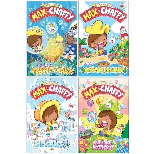 Max and Chaffy Series 4 Books Collection Set By Jamie
