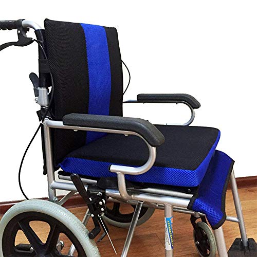 Coussin de dos pour fauteuil roulant en tissu Oxford assurant un confort postural en balade