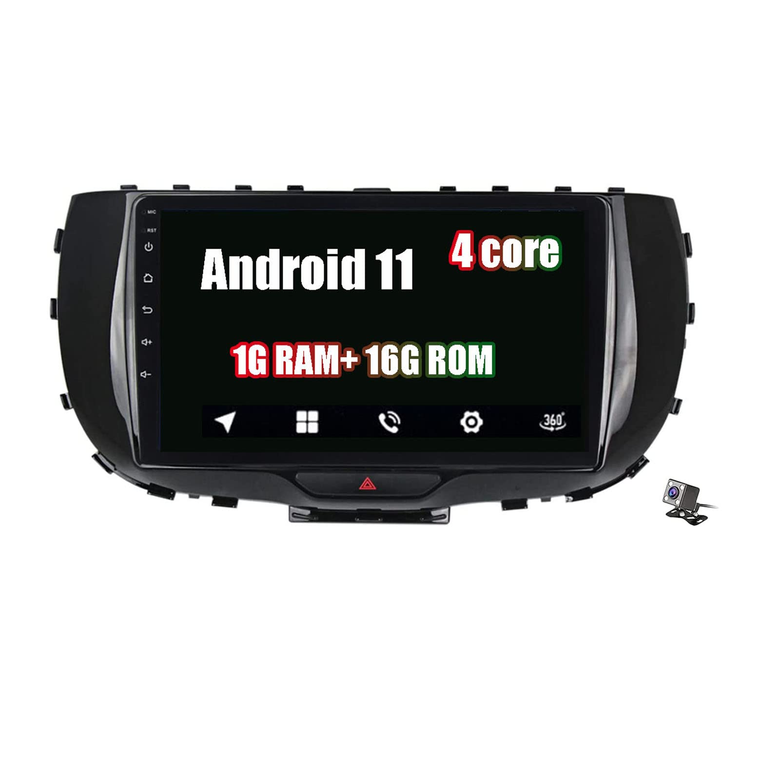 Autoradio Kia Soul SK3 double Din pour remplacer votre écran d'origine