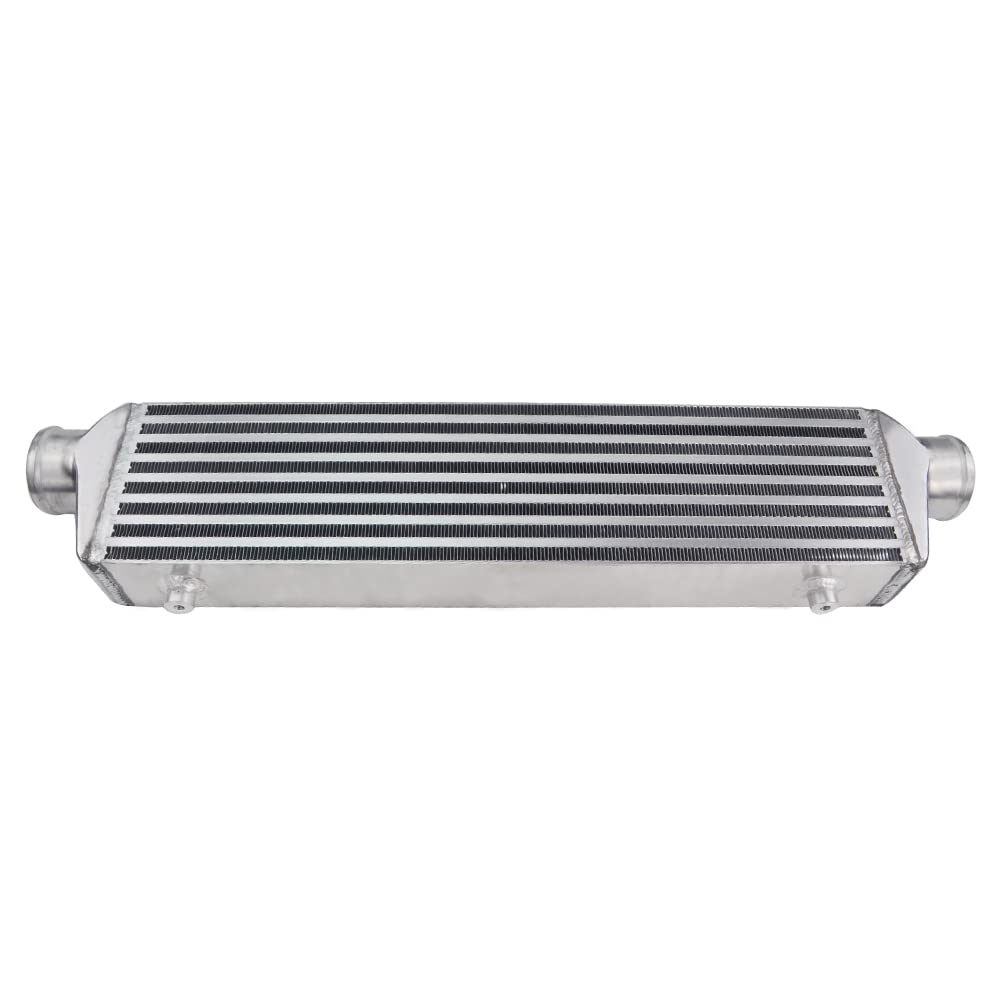 Intercooler aluminiowy 550 * 140 * 65mm uniwersalny Turbo Intercooler Bar i płyta OD = 2.5 "intercooler montowany z przodu VR-IN811-25