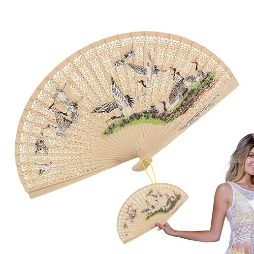 Fan FIGH FILMING HAND | Ventilador portátil japonés con este ventilador plegable japonés se adapta cómodamente a la bolsa, ahorrando espacio proporcionando una brisa refrescante al aire libre