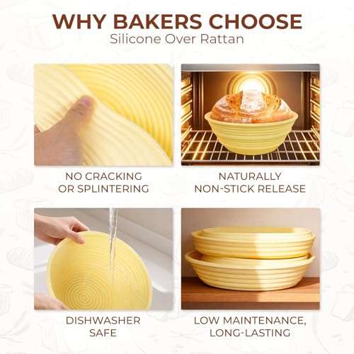 Save 38% on Breadcraft Sourdough Proofing Basket Set