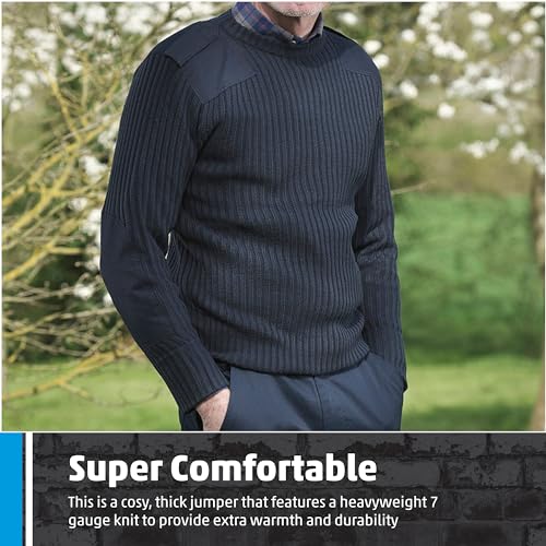 Castle Clothing Crew Neck Combat Jumper3