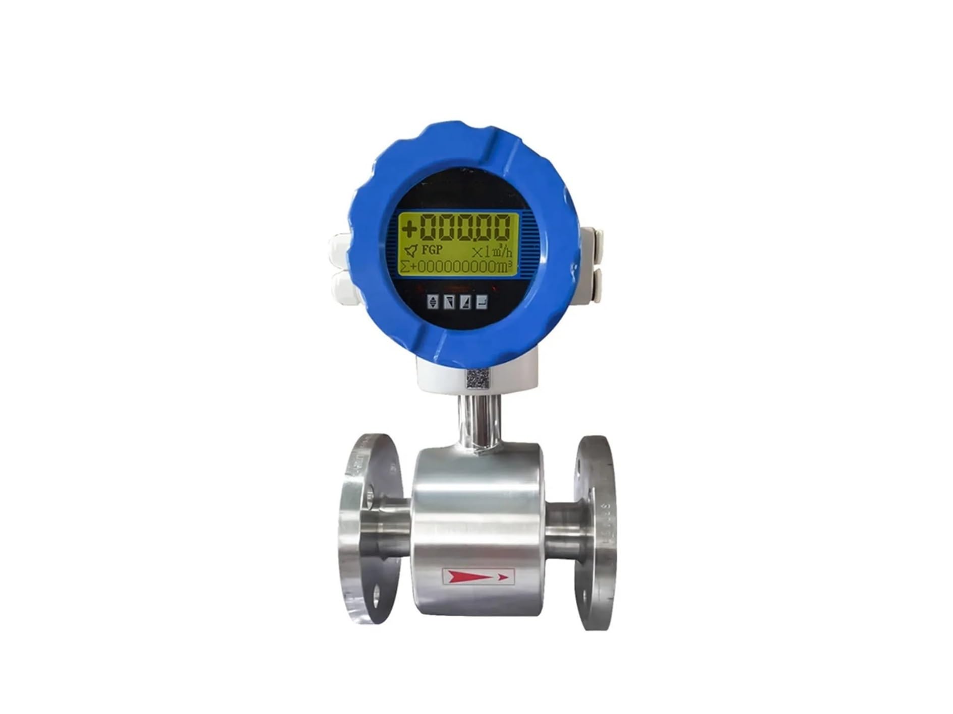KSZHZYMGX DN25 1inch 4-20ma with rs485 Electromagnetic Flowmeter all SS316 Material 120cc temperature(DN25)